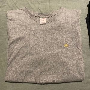 Men’s Gray Brooks Brothers T Shirt